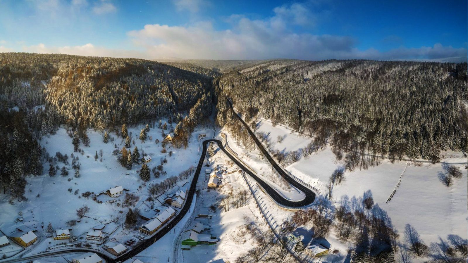 Točky nad Jáchymovem na silnici I/25