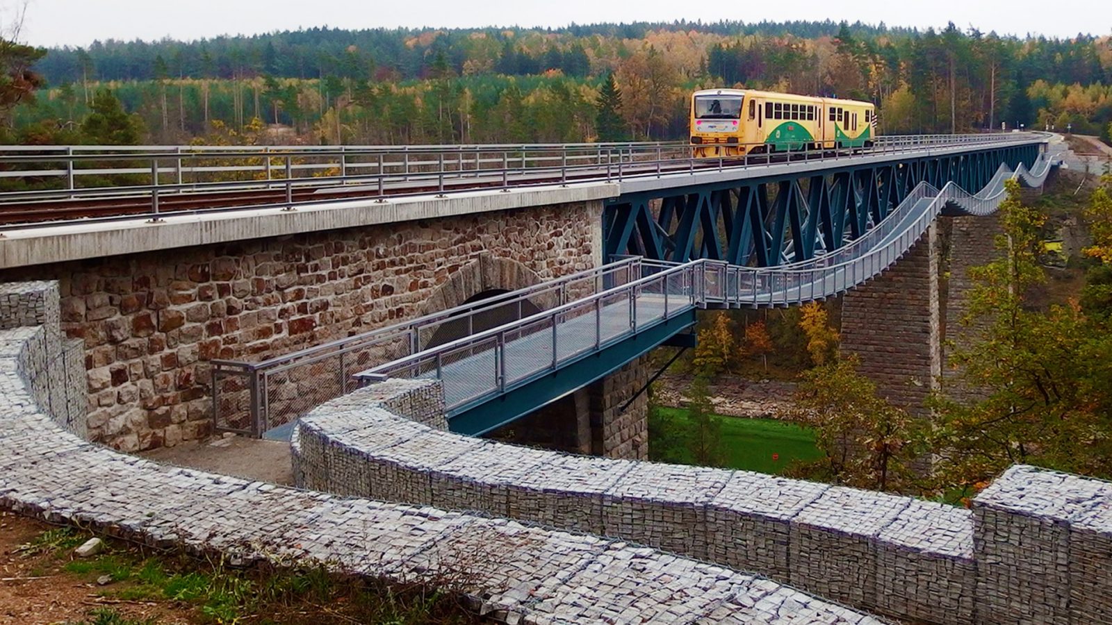 Most v km 1,429 trati Pňovany–Bezdružice