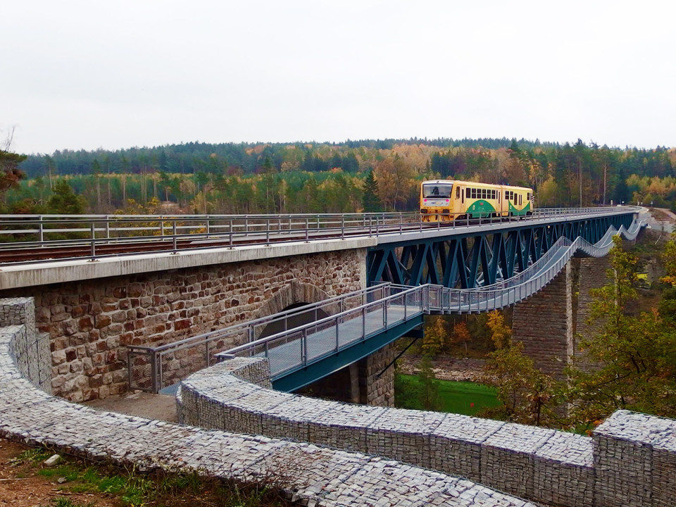 Most v km 1,429 trati Pňovany–Bezdružice