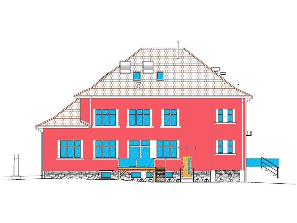 Stavební úpravy Sokolovny Černovice