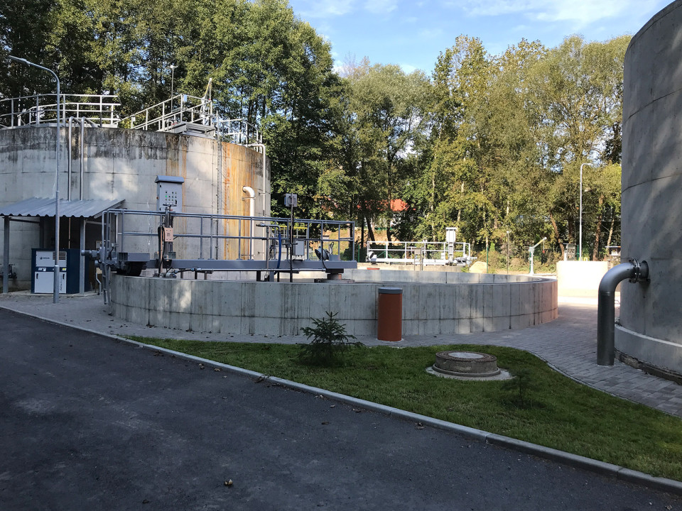 Intenzifikace čistírny odpadních vod Kamenice