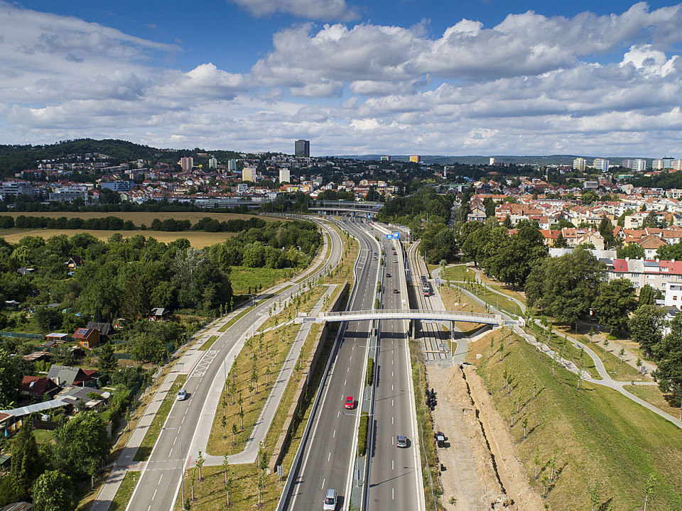 Velký městský okruh Brno, úsek Žabovřeská, I. etapa