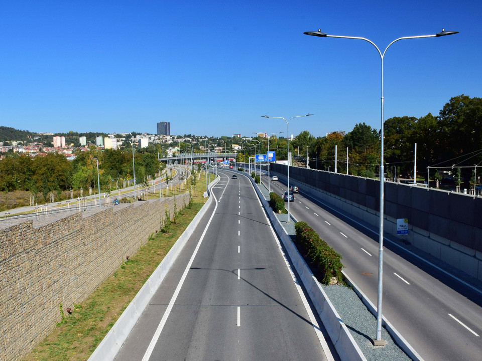 Velký městský okruh Brno, úsek Žabovřeská, I. etapa