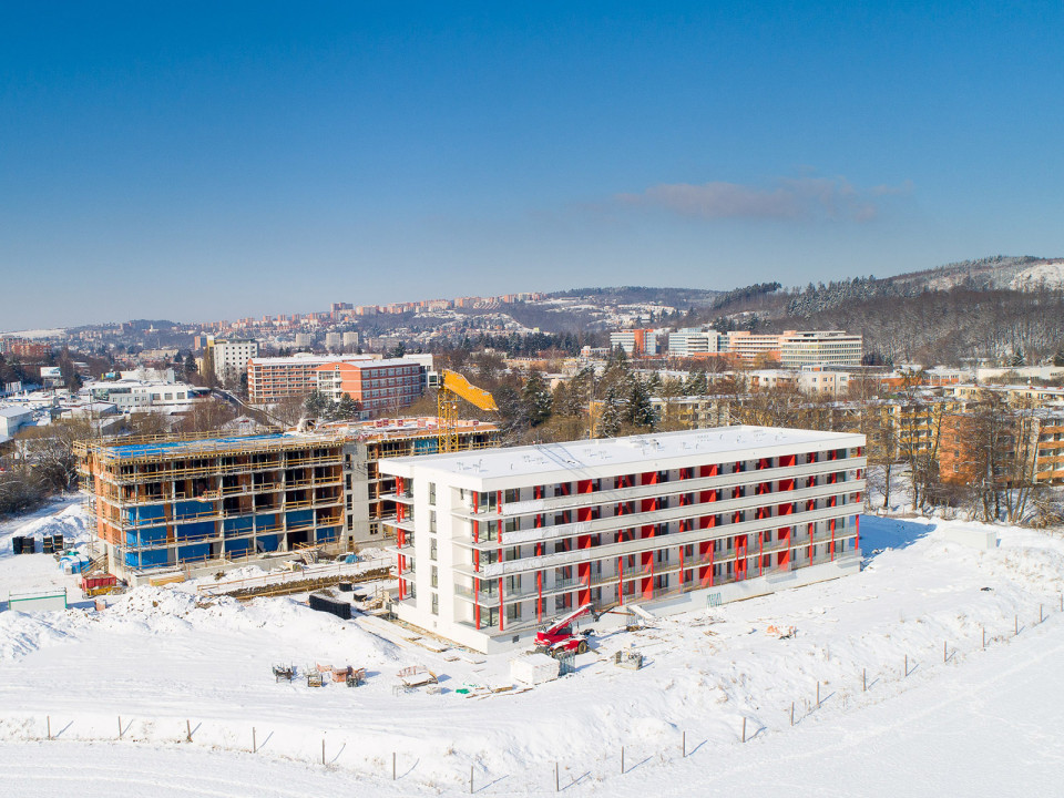 Rezidence Bartošova čtvrť, Zlín – revitalizace zeleně