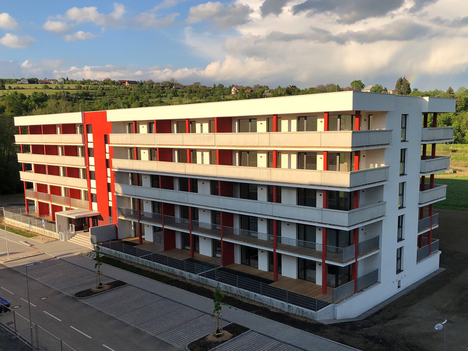 Rezidence Bartošova čtvrť, Zlín – revitalizace zeleně