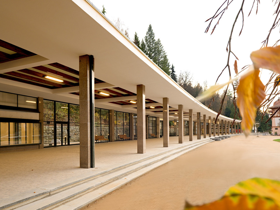 Rekonstrukce a modernizace lázeňské kolonády, haly Vincentka a dalších staveb v Luhačovicích