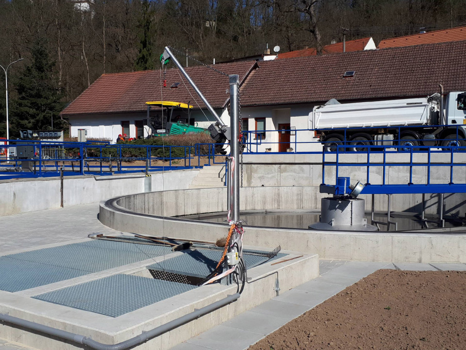Intenzifikace čistírny odpadních vod Bechyně