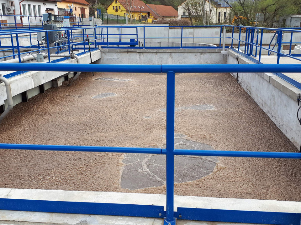 Intenzifikace čistírny odpadních vod Bechyně