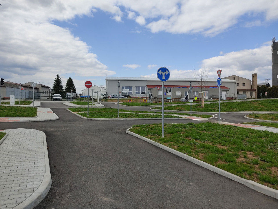 Dětské dopravní hřiště a autocvičiště v Kralovicích