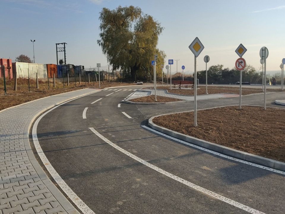 Dětské dopravní hřiště a autocvičiště v Kralovicích