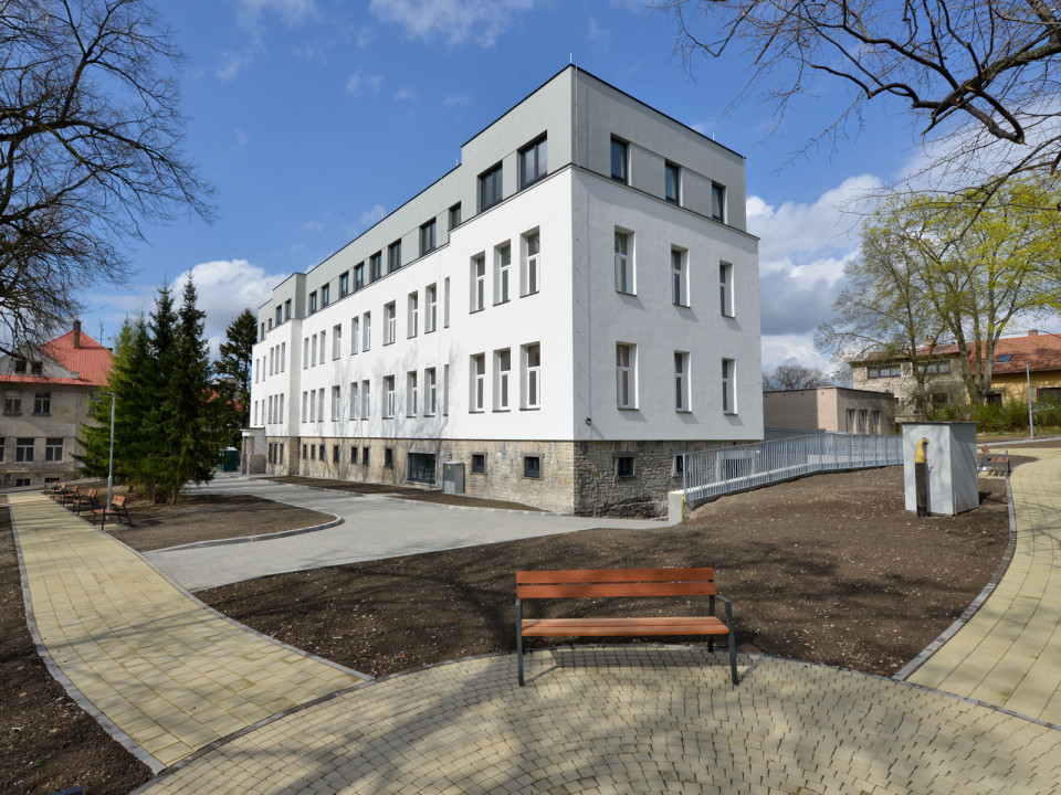 Domov pro seniory s komplexními službami v Opočnu – přestavba nemocniční budovy