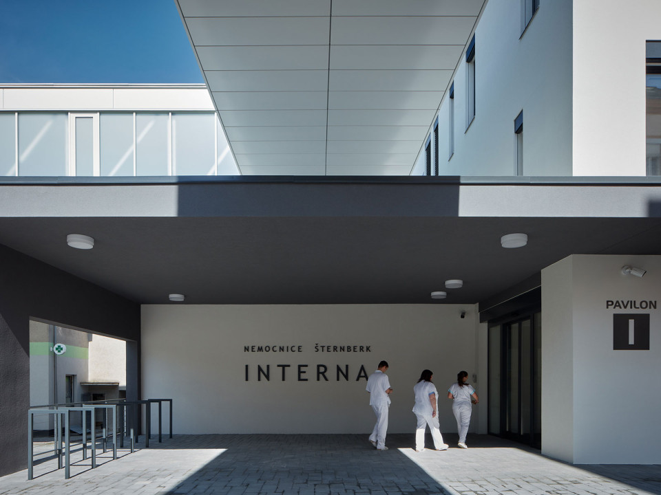 Nový interní pavilon v Nemocnici Šternberk