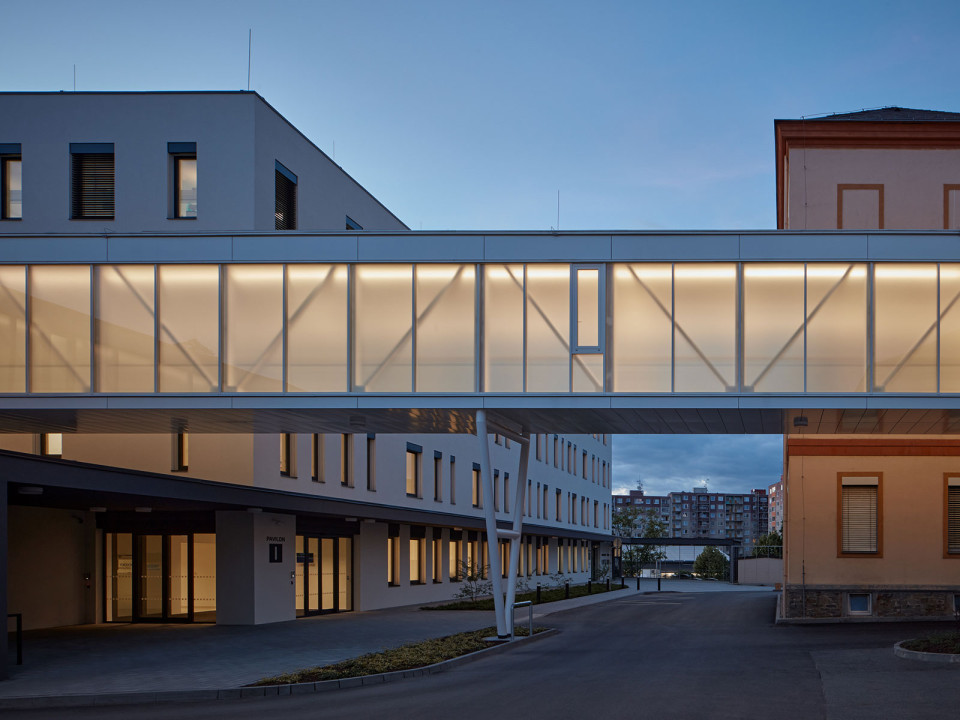 Nový interní pavilon v Nemocnici Šternberk