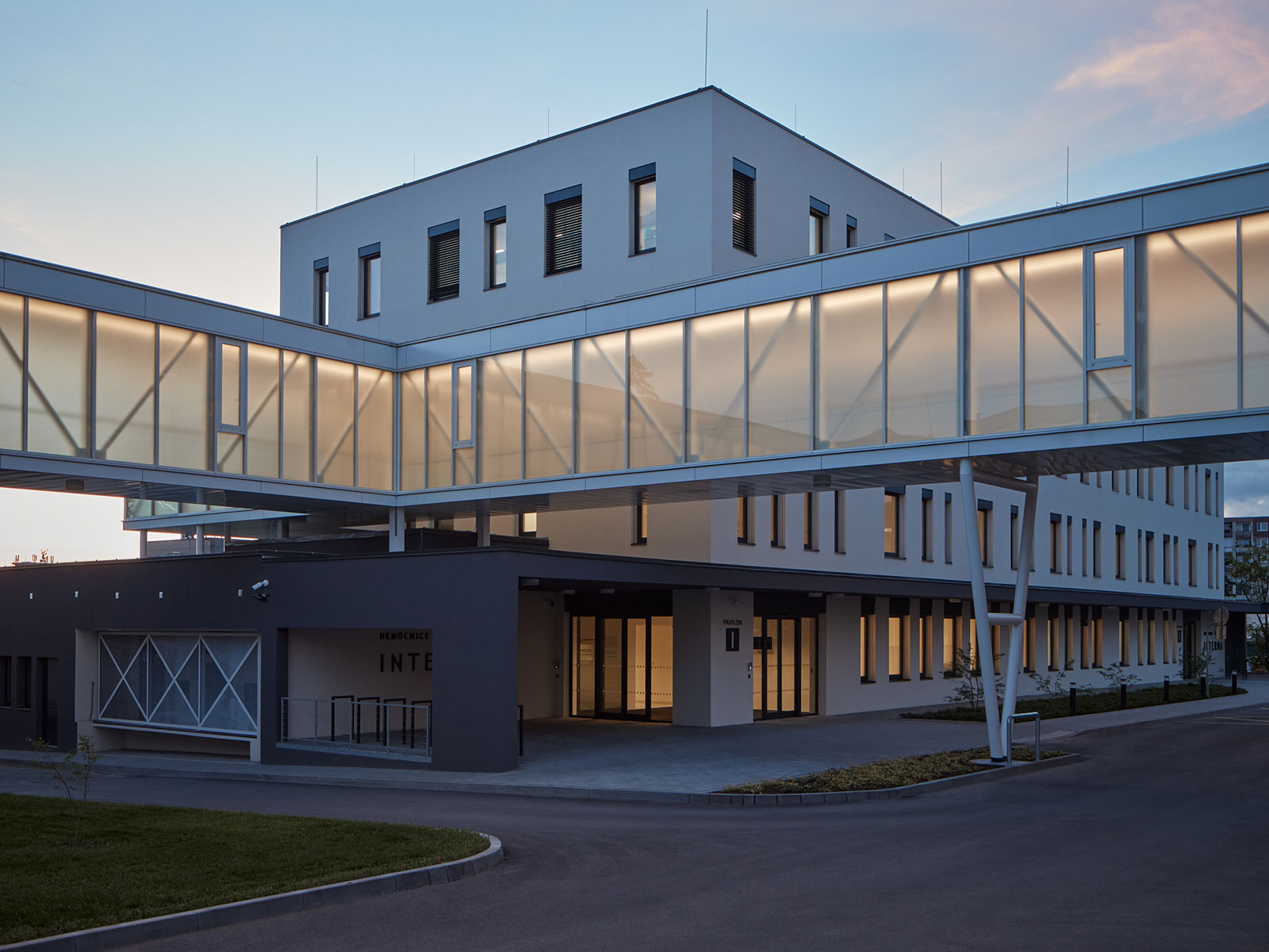 Nový interní pavilon v Nemocnici Šternberk