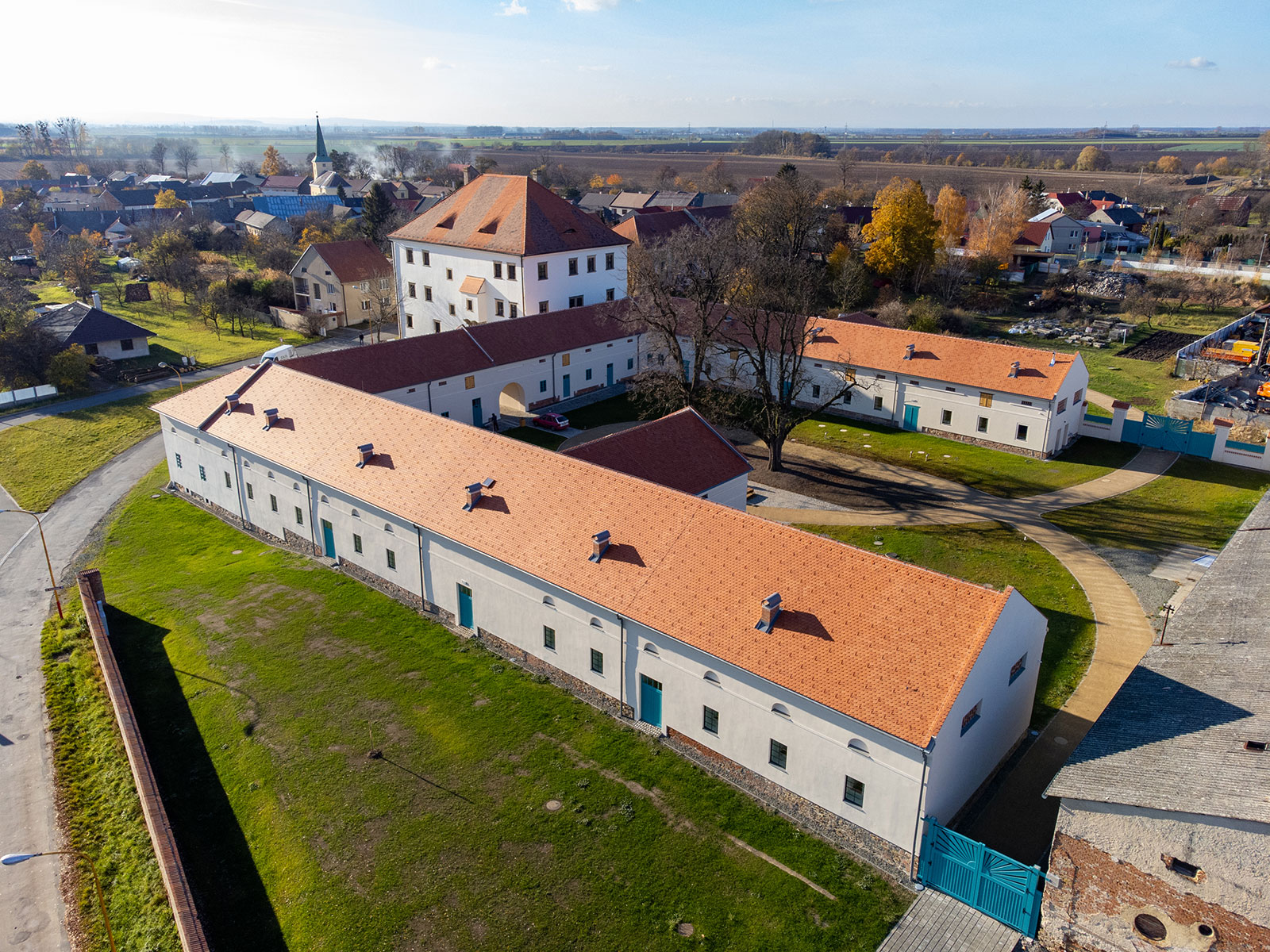 Revitalizace hospodářského dvora v Rymicích, Kroměříž