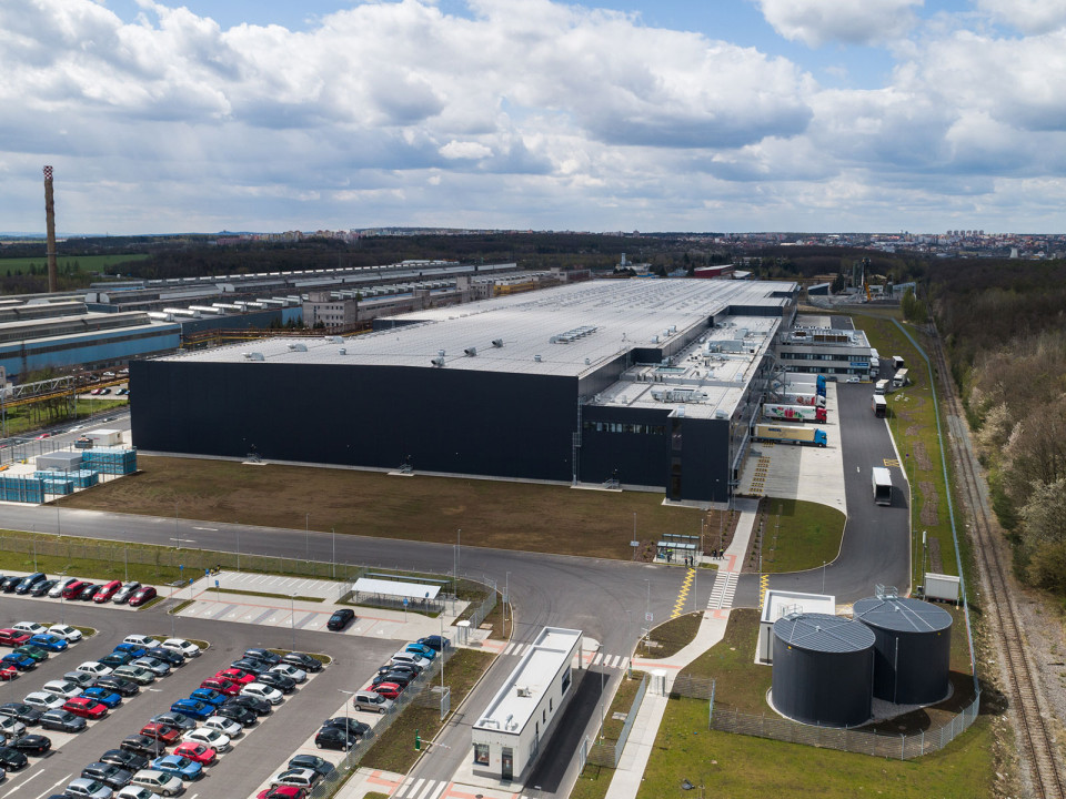 Logistické centrum LIDL Buštěhrad
