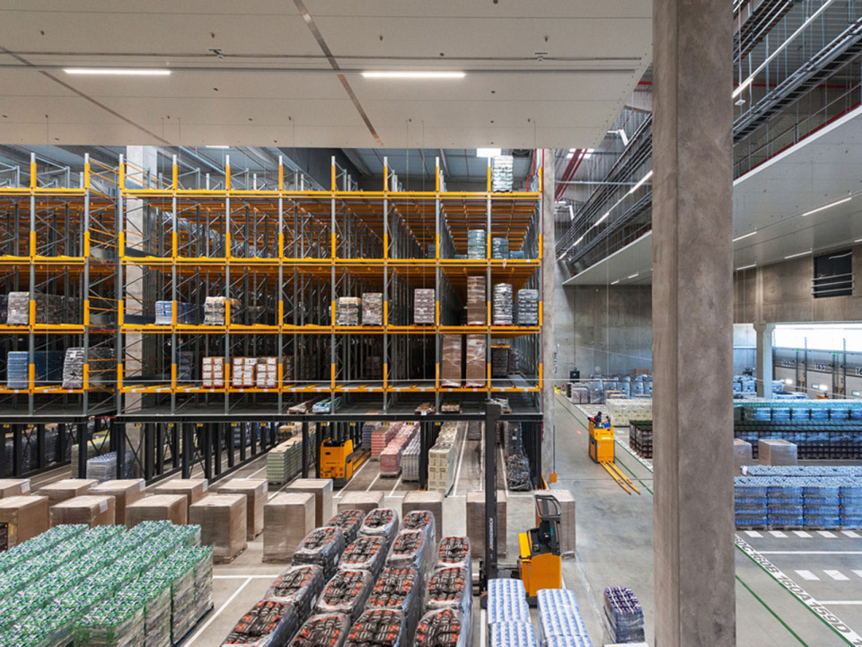 Logistické centrum LIDL Buštěhrad
