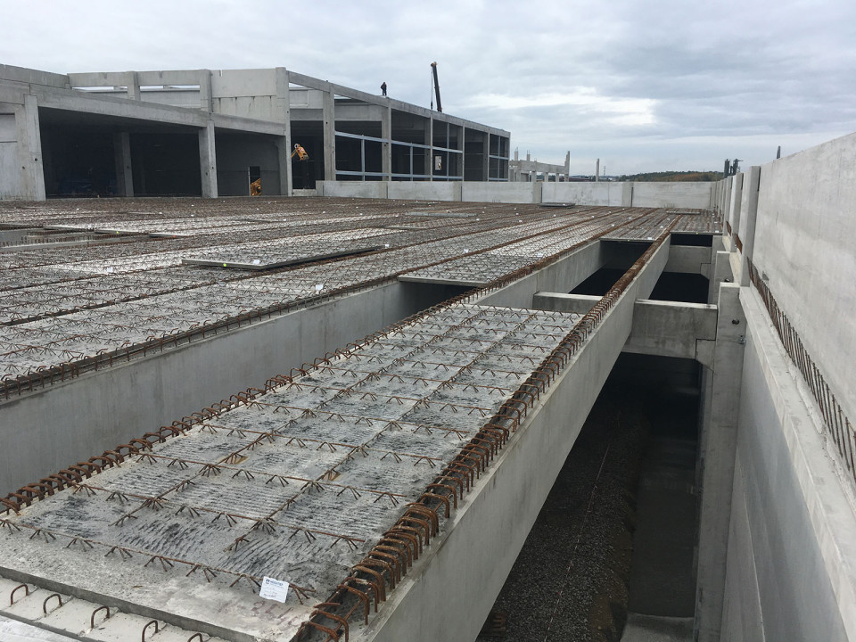 Logistické centrum LIDL Buštěhrad