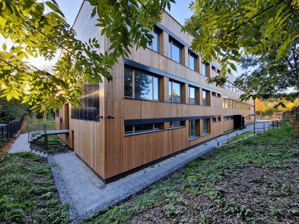 Modernizace budovy střední školy a odborného učiliště v Praze
