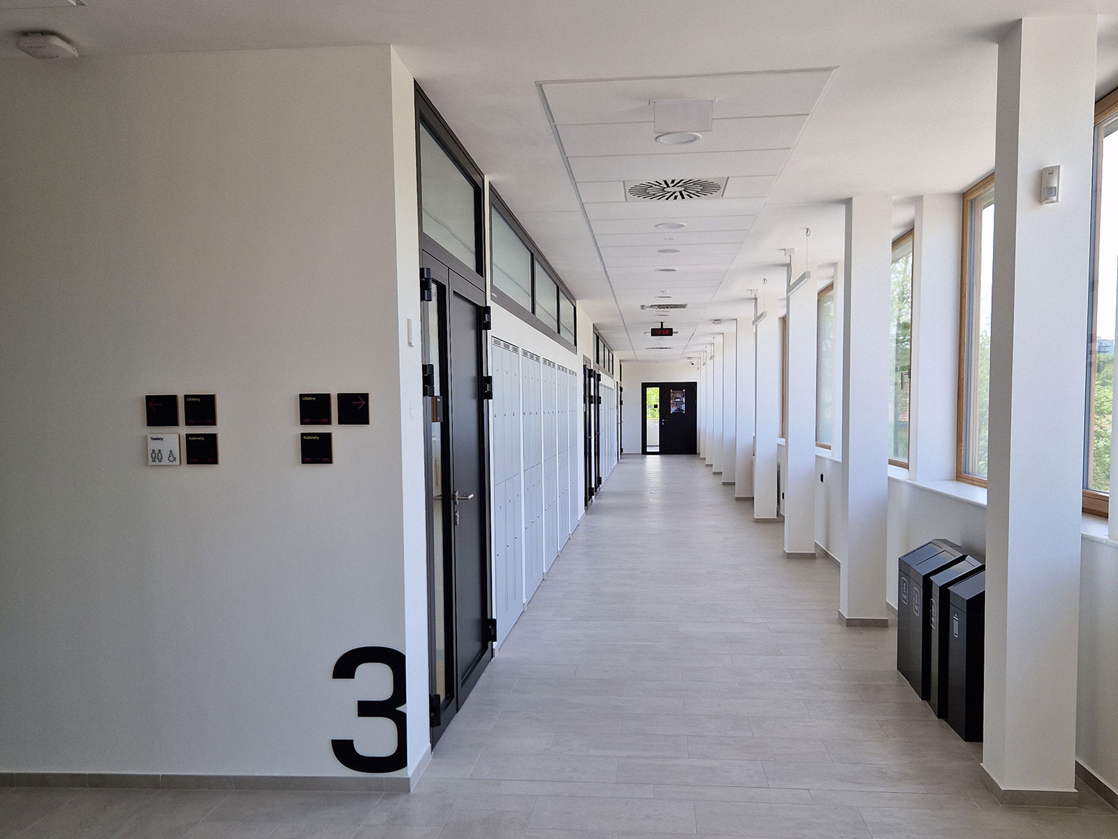 Modernizace budovy střední školy a odborného učiliště v Praze