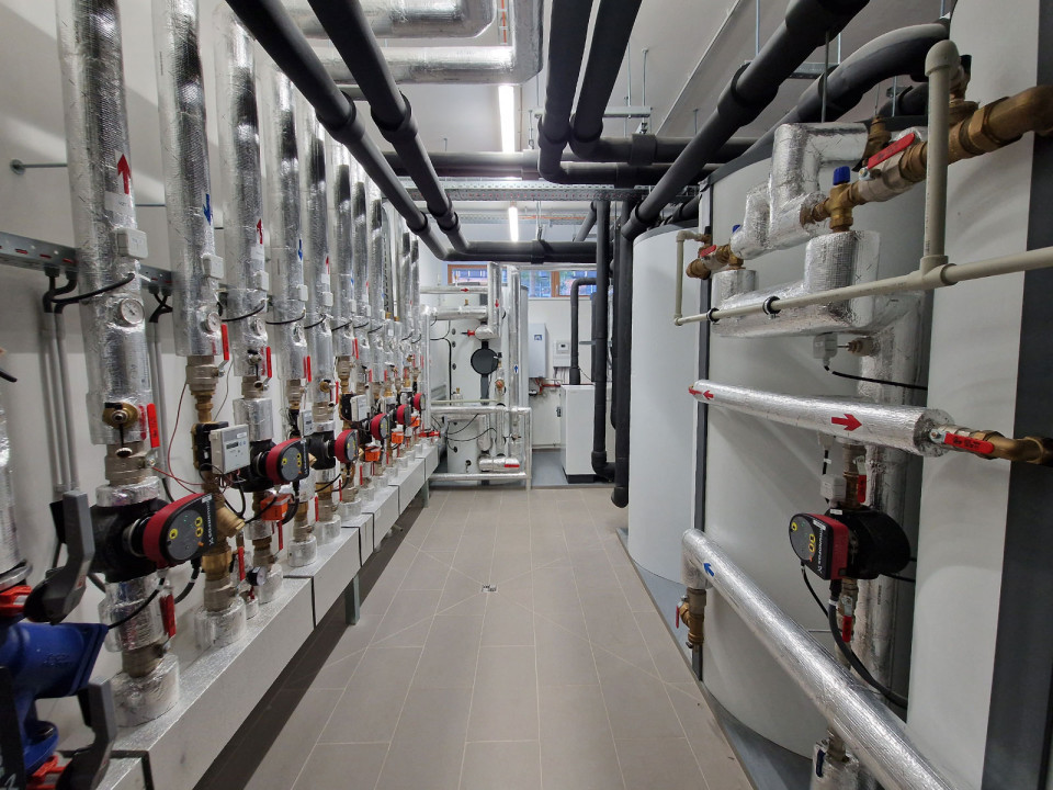 Modernizace budovy střední školy a odborného učiliště v Praze