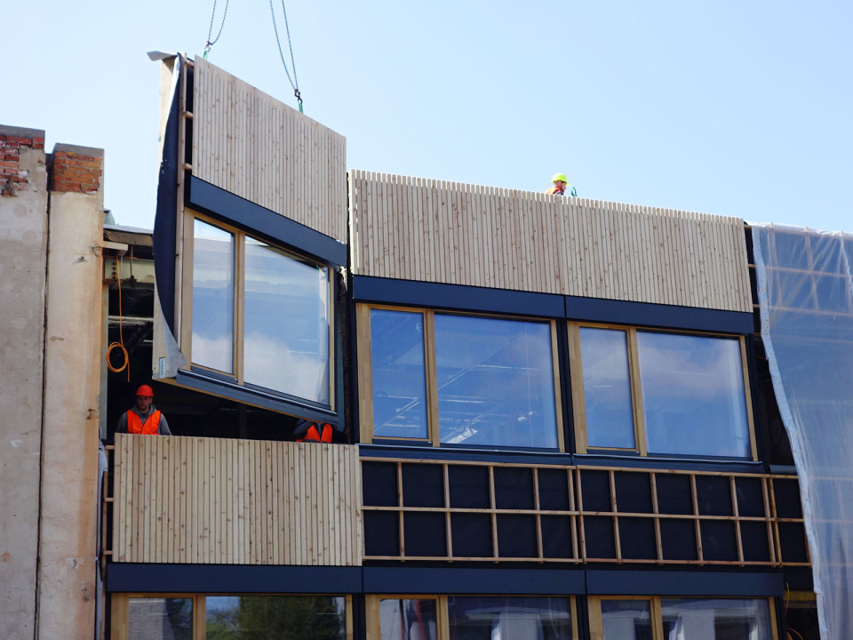 Modernizace budovy střední školy a odborného učiliště v Praze