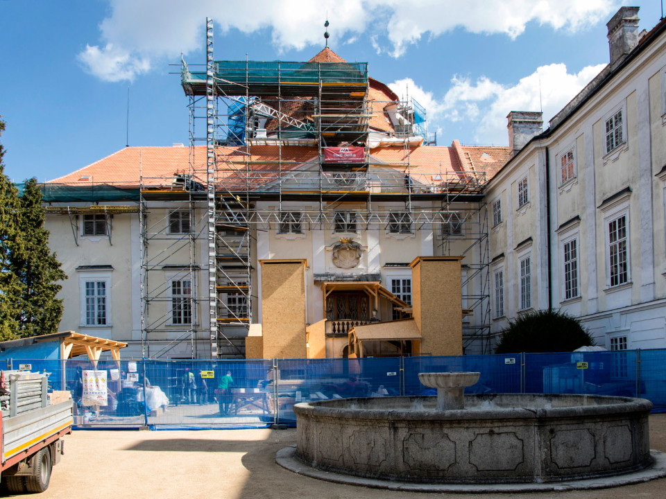 Rekonstrukce zámku Vranov nad Dyjí