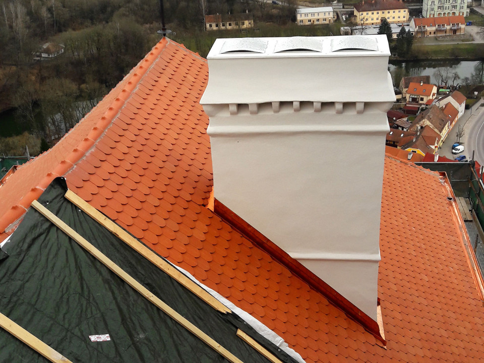 Rekonstrukce zámku Vranov nad Dyjí