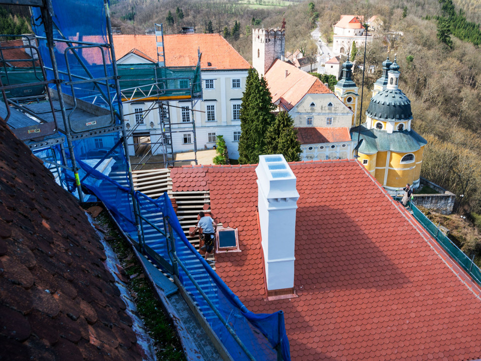 Rekonstrukce zámku Vranov nad Dyjí