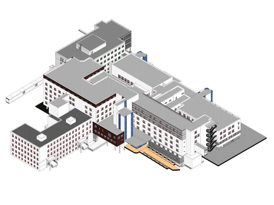 Stavební úpravy pavilonu CH Nemocnice České Budějovice – I. etapa