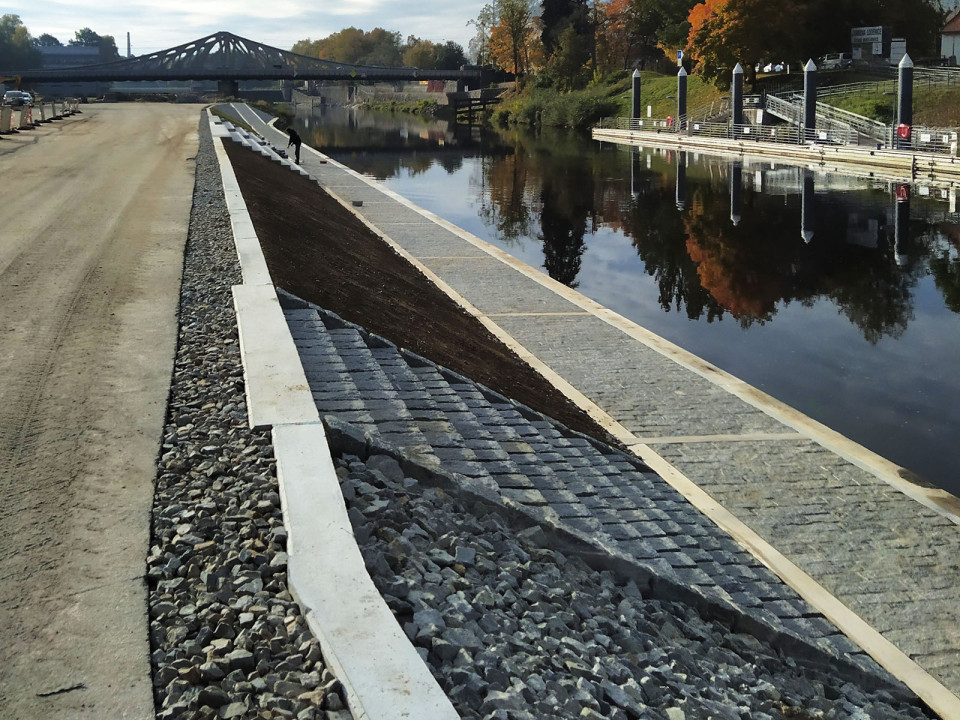 Vývaziště rekreačních plavidel na Vltavě, České Budějovice