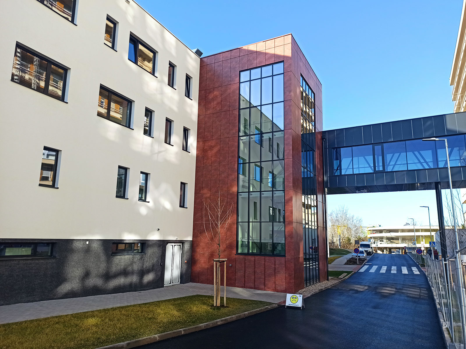 Pavilon psychiatrické kliniky fakultní nemocnice Plzeň