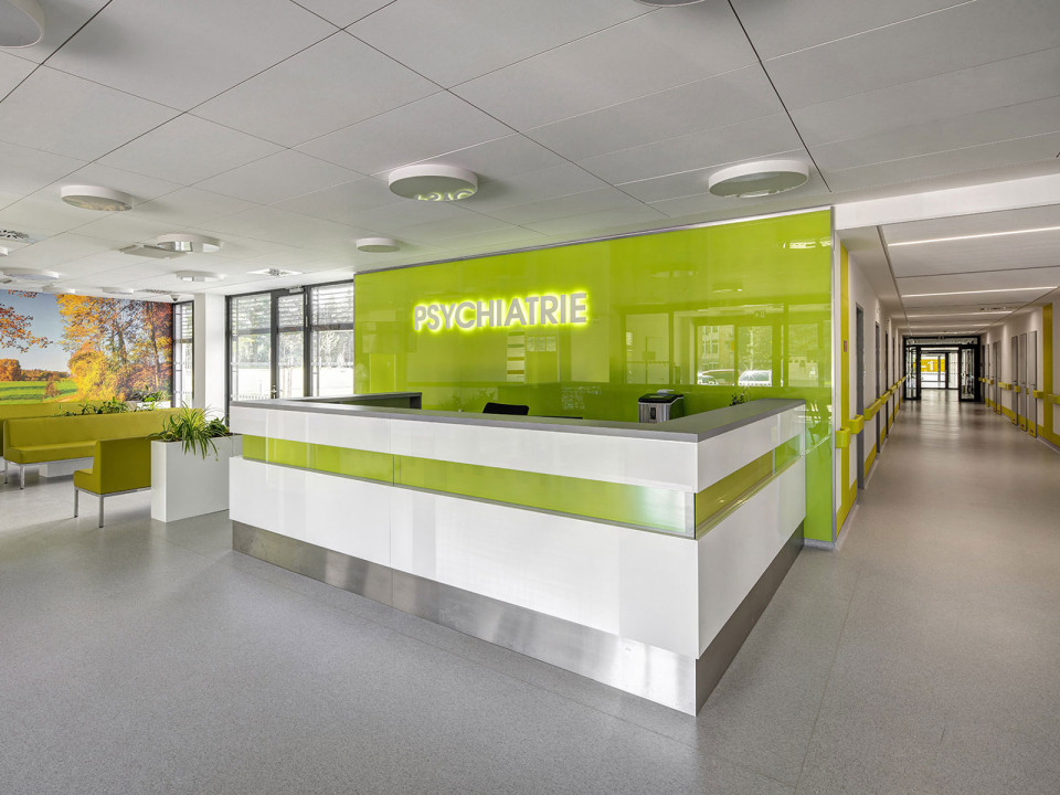 Pavilon psychiatrické kliniky fakultní nemocnice Plzeň