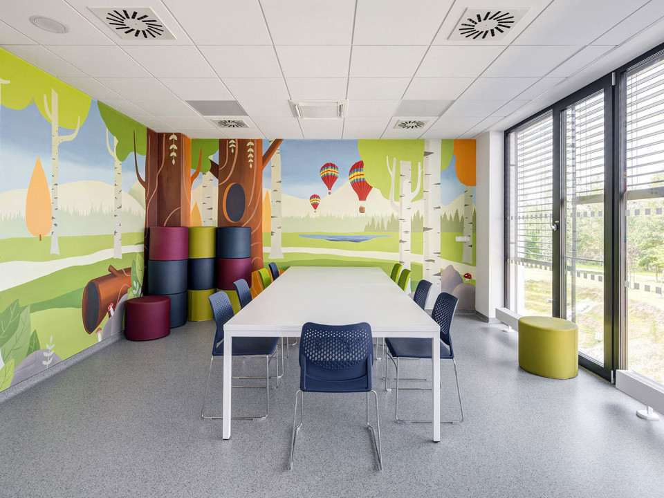 Pavilon psychiatrické kliniky fakultní nemocnice Plzeň