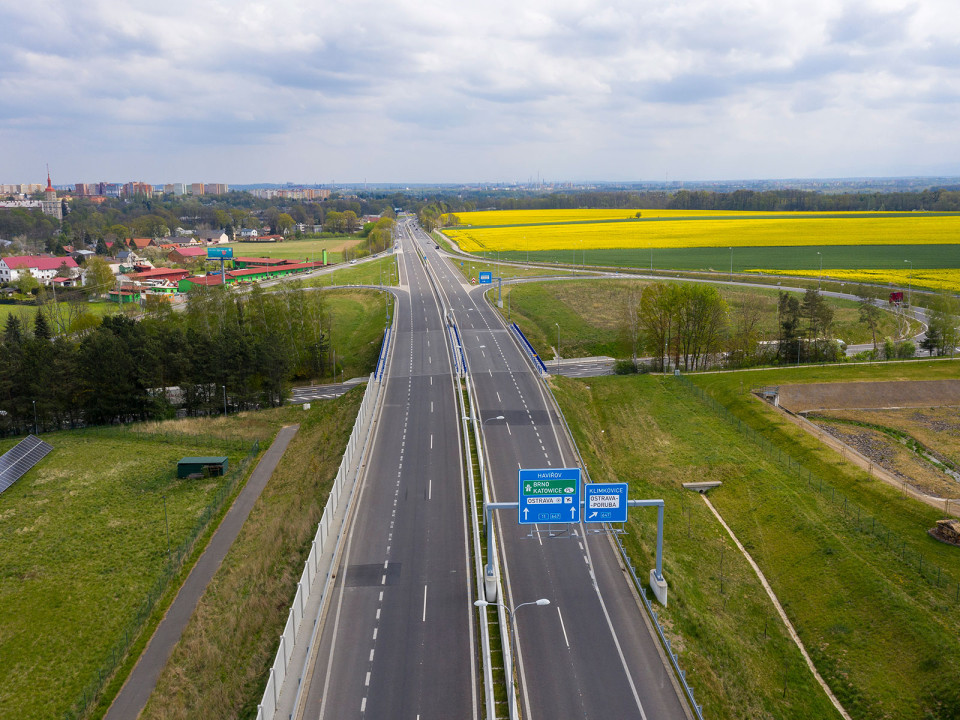 Silnice I/11 Ostrava, prodloužená Rudná – hranice okresu Opava