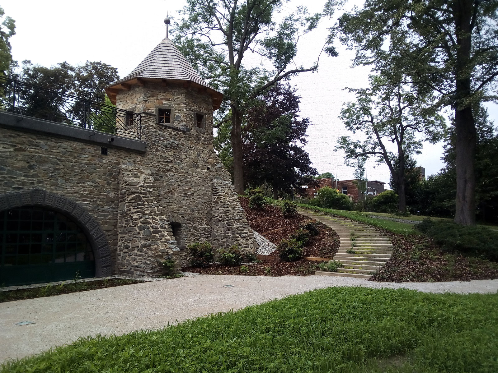 Revitalizace Saly terreny zámku Bruntál