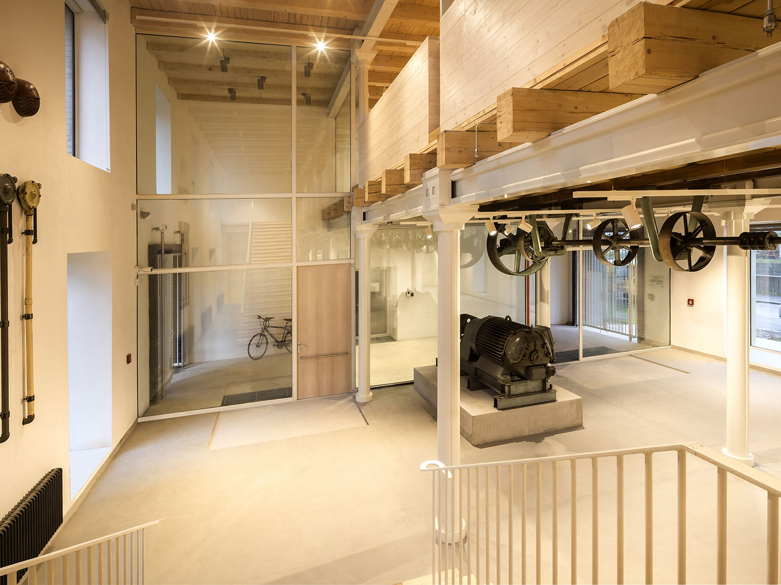 Obnova Winternitzových automatických mlýnů pro Východočeskou galerii v Pardubicích