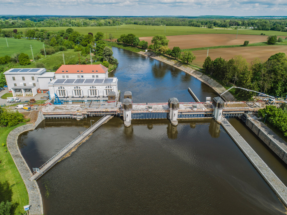 Modernizace mostu přes Labe v Přelouči
