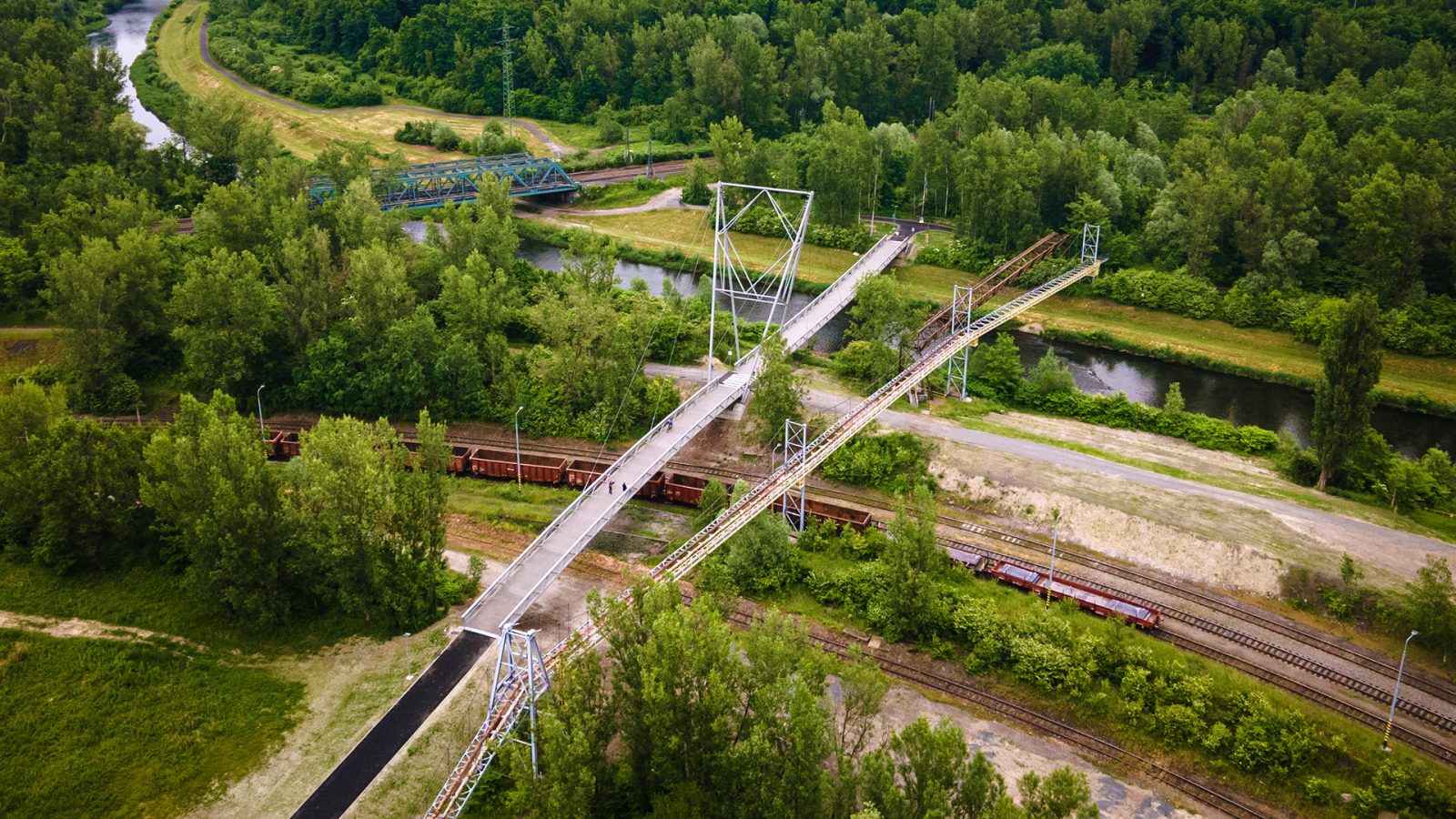 Lávka a cyklopropojení Dolní oblasti Vítkovice s centrem Ostravy