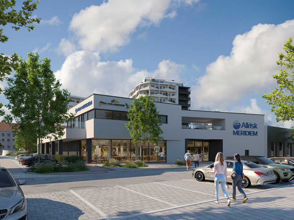 Polyfunkční komplex ALLRISK MERIDIEM v Komárově