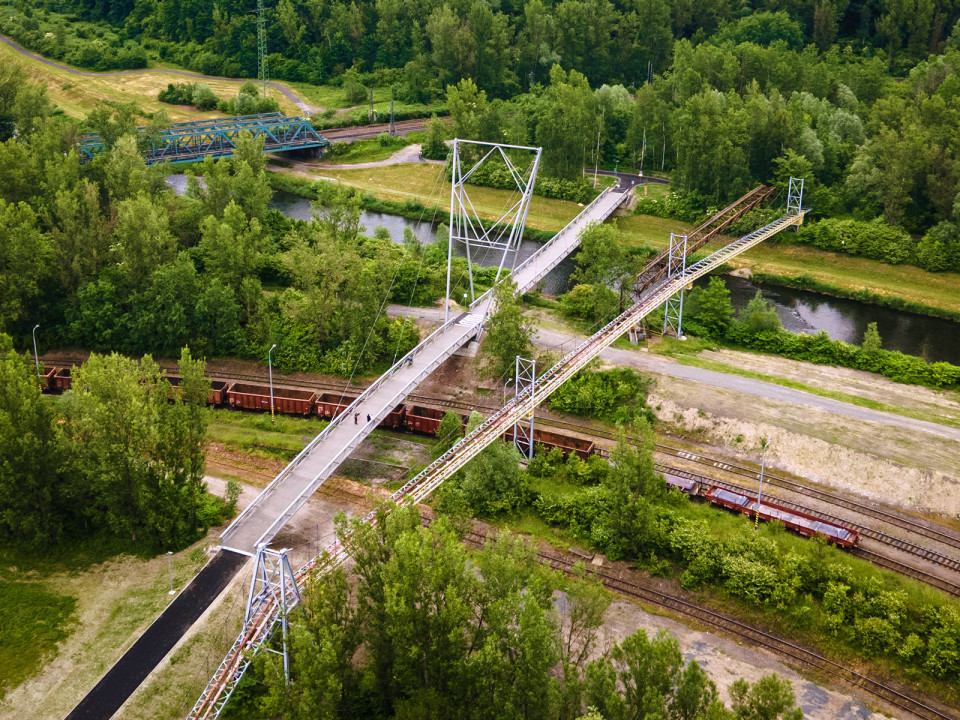 Lávka a cyklopropojení Dolní oblasti Vítkovice s centrem Ostravy
