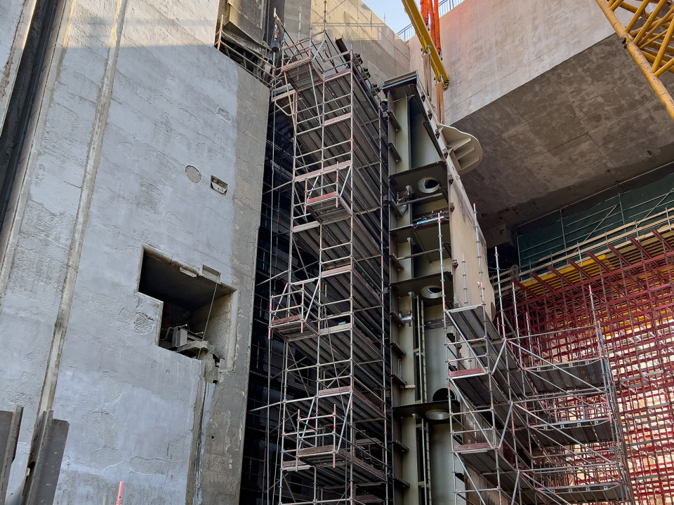 Modernizace plavebních komor na vodním díle Gabčíkovo