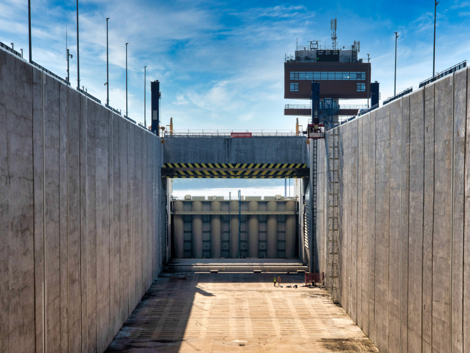 Modernizace plavebních komor na vodním díle Gabčíkovo