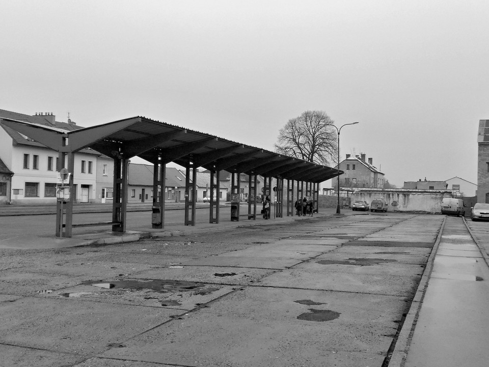 Modernizace autobusového nádraží a parkoviště v Libochovicích