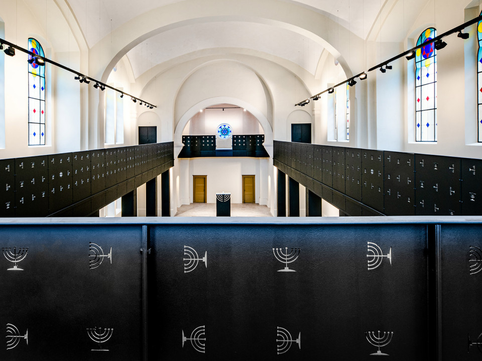 Rekonstrukce synagogy a rabínského domu č.p. 200 v Žatci