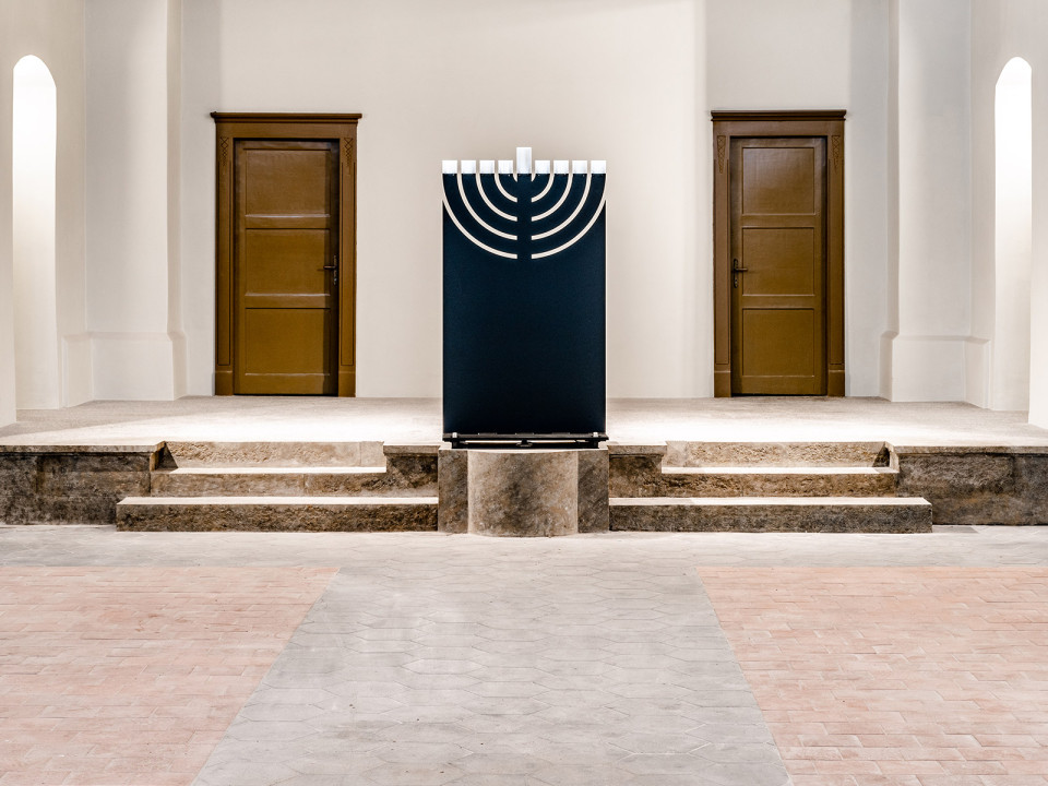 Rekonstrukce synagogy a rabínského domu č.p. 200 v Žatci