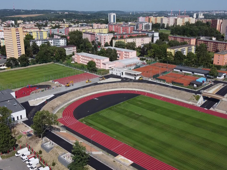 Sportovní areál v Ostravě Porubě