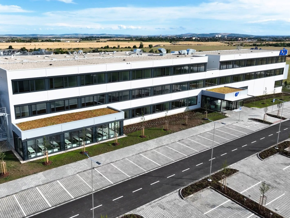 Novostavba technologického centra Švédské šance – I. etapa v Brně