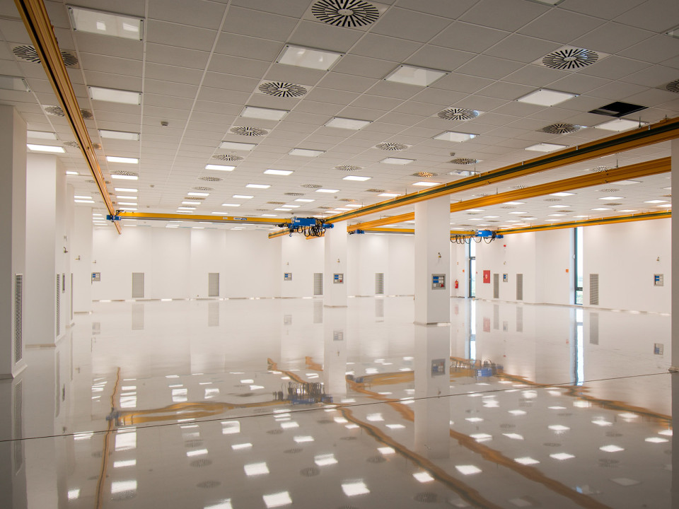 Novostavba technologického centra Švédské šance – I. etapa v Brně