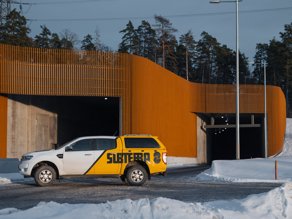 Bergtunnlar Skärholmen – FSE209 – Část tunelového obchvatu Stockholmu